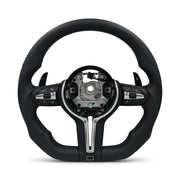 Flat-Bottom M Sport Steering Wheel for BMW M3, M4, M5
