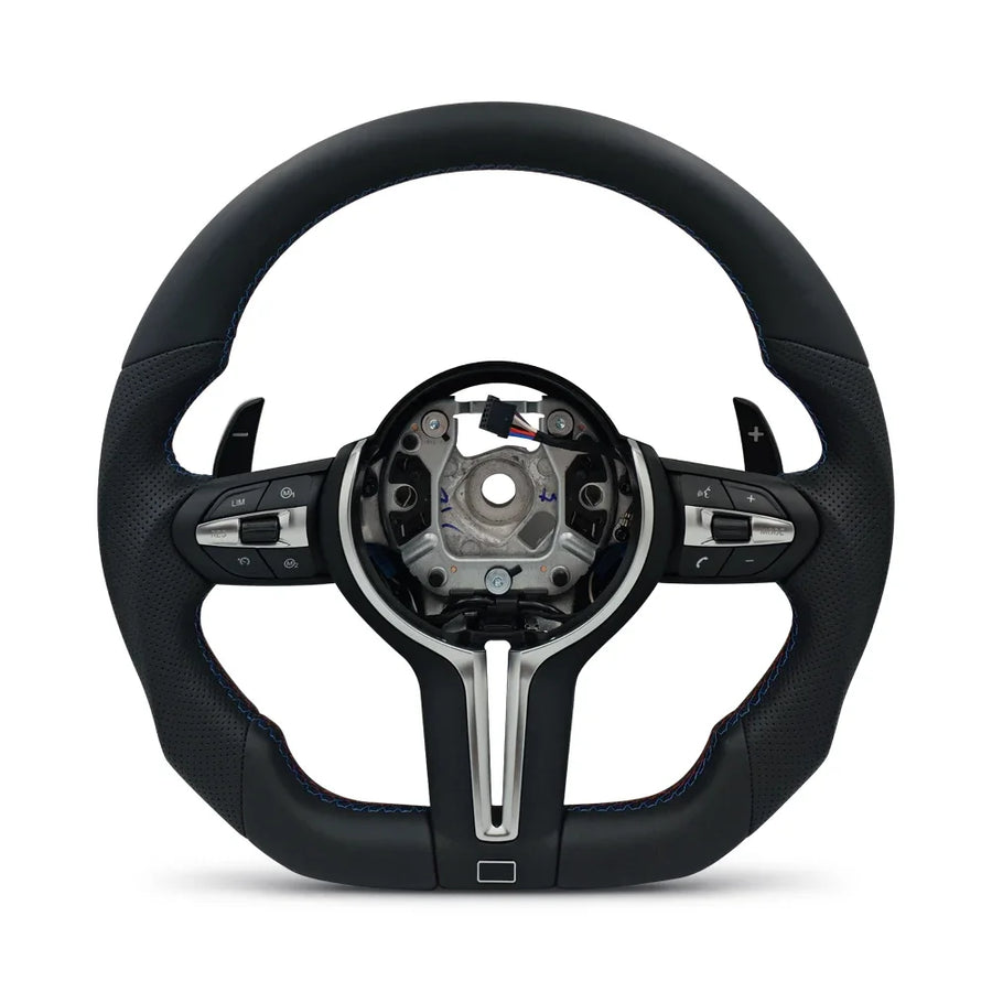 Flat-Bottom M Sport Steering Wheel for BMW M3, M4, M5
