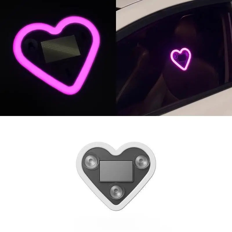 Solar-Powered RGB Car Window Ambient Light