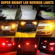 2-Piece 7440/7443/3157 LED Signal Light Bulb – Amber/Yellow/Red/White, CANBUS