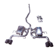 304 Stainless Steel Valved Cat-Back Exhaust System for 10th-Generation Honda Civic Sport 1.5T 2020-2021