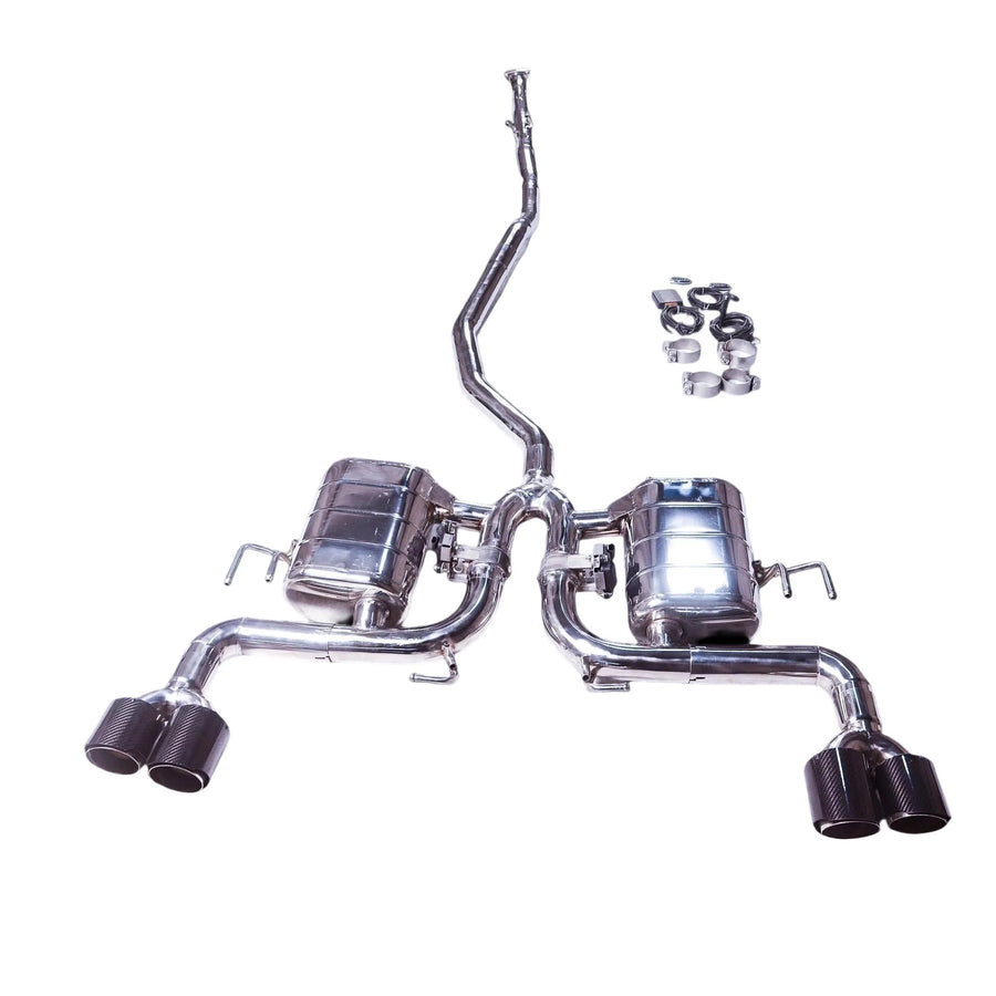 304 Stainless Steel Catback Exhaust System for Ten-gen Honda Civic Sport 1.5T 2020-2021 Valve