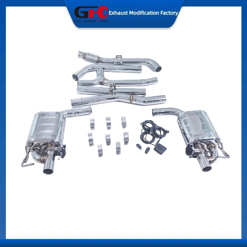 Valved Cat-Back Exhaust System for Mercedes-Benz C180/C200/C260/C350e & E200/E300