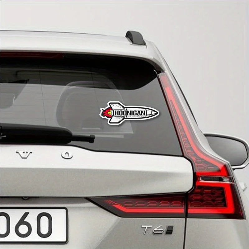 Hoonigan Rocket Waterproof Vinyl Decal – Universal Vehicle Sticker