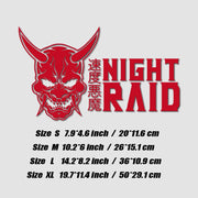 JDM Night Raid Waterproof Vinyl Decal