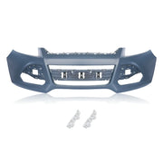 Primed Front Bumper Cover Kit for 2013–2016 Ford Escape, No Sensor Holes