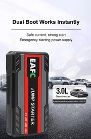 600A 12V Portable Car Jump Starter with Power Bank and LED Light