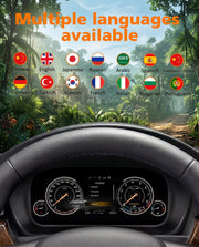 12.3-Inch Digital Gauge Cluster for BMW X5 E70/X6 E71 2006–2013