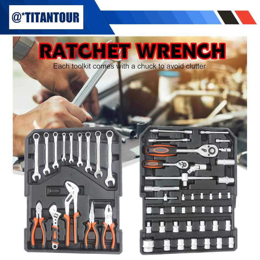 999-Piece Mechanics, Automotive and Household Tool Set
