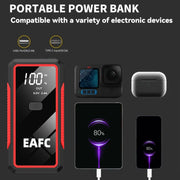 600A-2000A 12V Portable Car Jump Starter and Power Bank