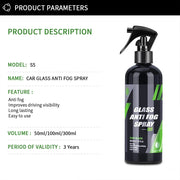 Automotive Glass Anti-Fog Treatment