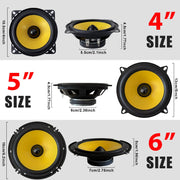 4-, 5- or 6-Inch Full-Range Car Speakers