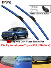 Windshield Wiper Blade Set for VW Volkswagen Tiguan Allspace -Now and Newer 2016