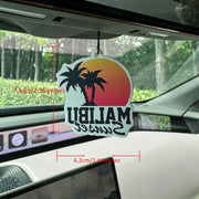Malibu Sunset Hanging Car Air Freshener - 1 or 3 Pack