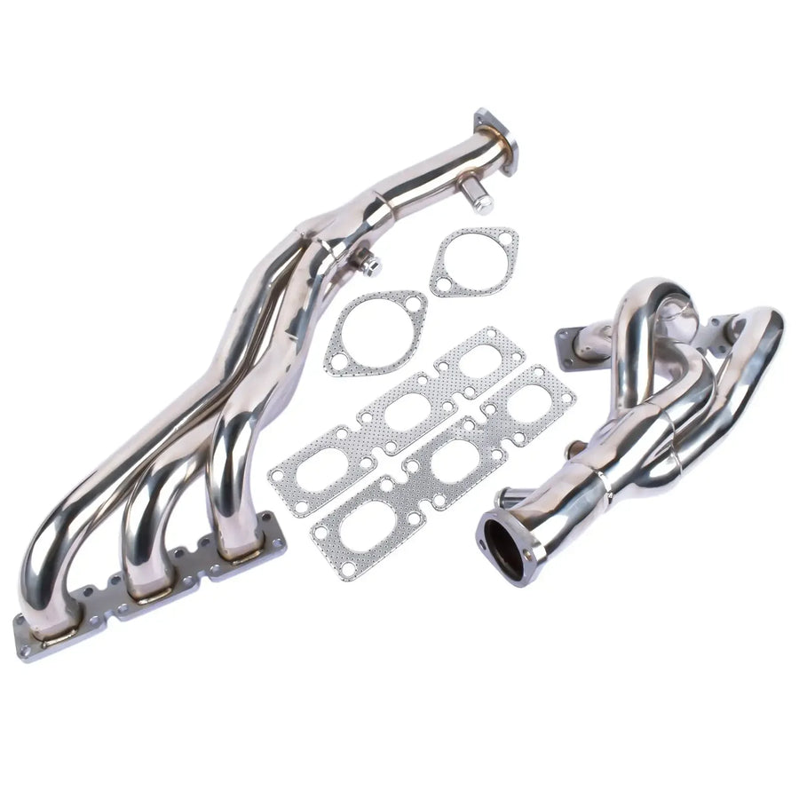 Stainless Exhaust Header Manifold for BMW 3 5 Series E46 E39 323 328 528 Z3 2.5L 2.8L 3.0L