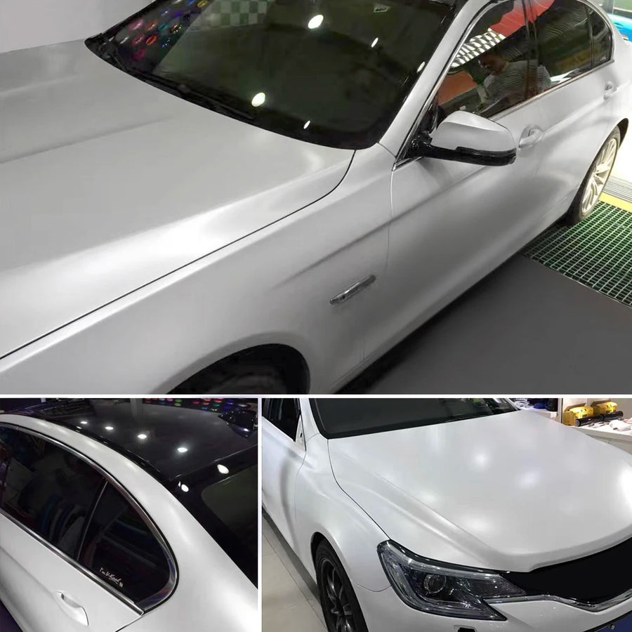 Ice Satin Chrome Vehicle Wrap Film – 30–50 × 152 cm