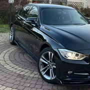 Gloss Black Side Skirt Extension Set for 2014+ Mazda Mazda3 – Sedan