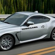 SUBIE GANG Windshield Vinyl Decal for Subaru – 100 × 7.8 cm
