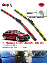 Front Windshield Wiper Blade Set for Mercedes-Benz C-Class 2013-2022