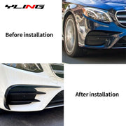 Front Bumper Lip & Splitter for 2016–2020 Mercedes-Benz E-Class