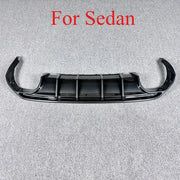 Rear Bumper Diffuser for Audi A3/S3 8Y Sedan 2021-2024