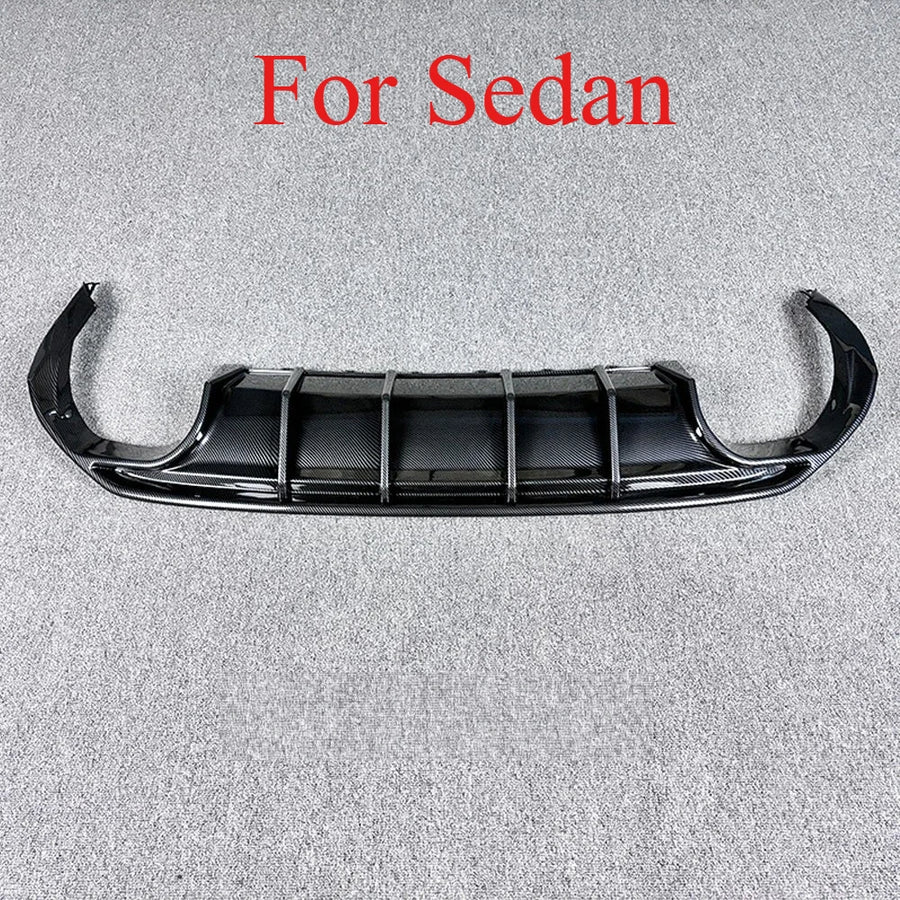 Rear Bumper Diffuser for Audi A3/S3 8Y Sedan 2021-2024