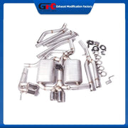 304 Stainless Steel Valved Cat-Back Exhaust System for BMW 3 Series