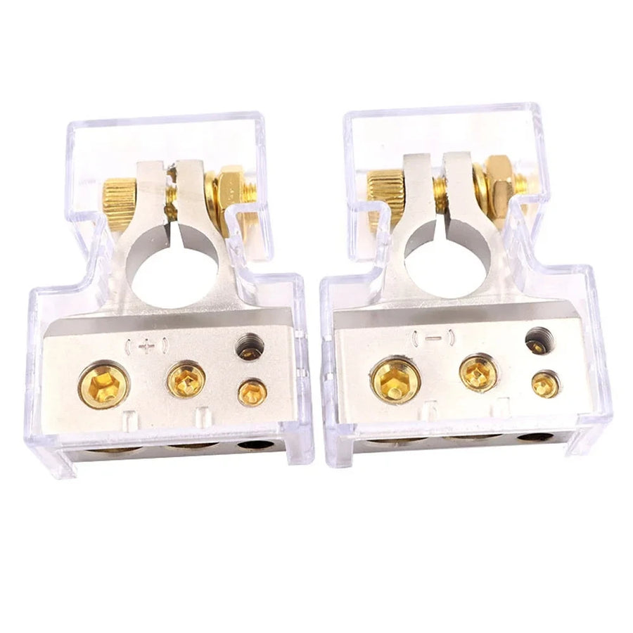 Positive and Negative Battery Terminal Connectors – 2 Pieces
