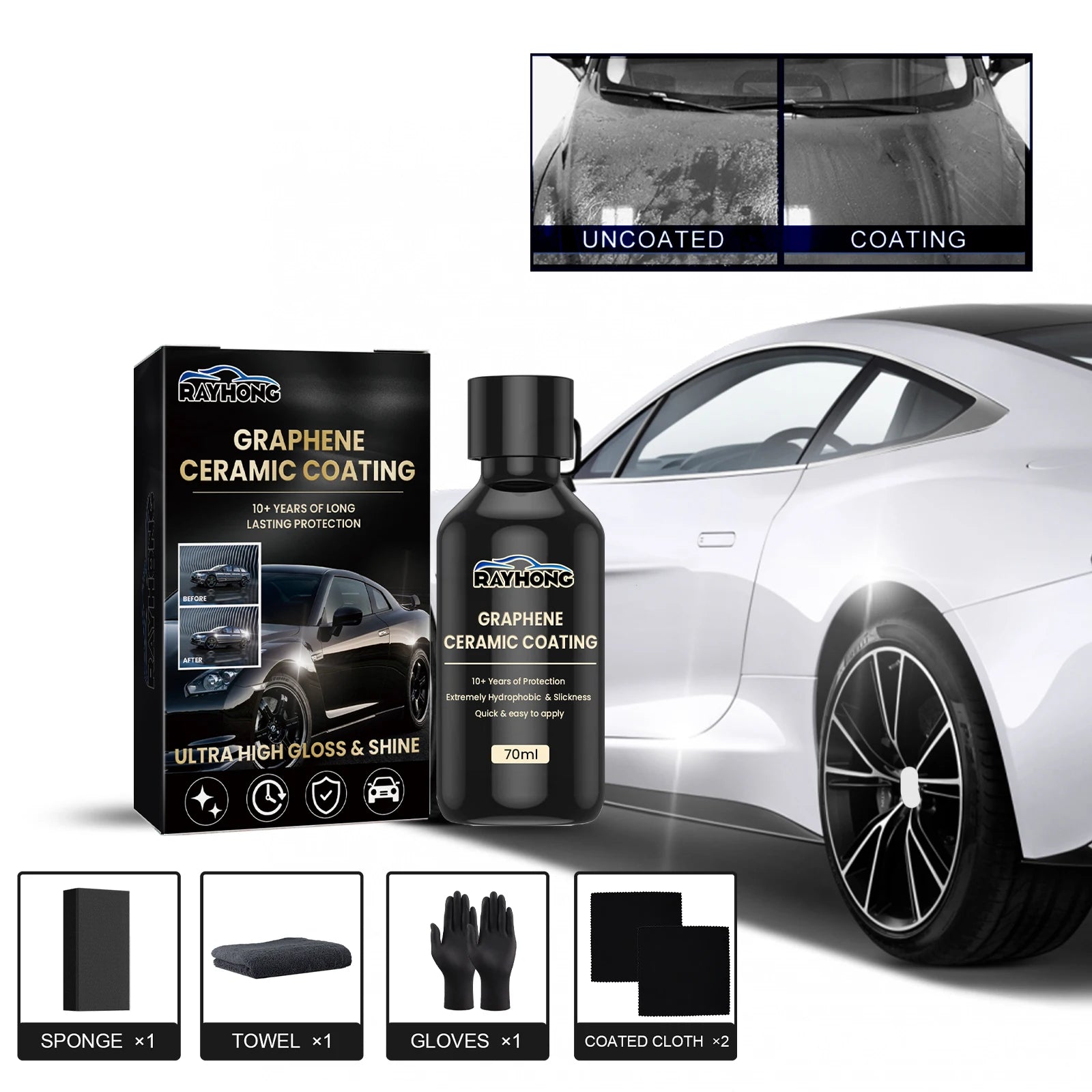 Graphene-Infused Nano Ceramic Paint Coating