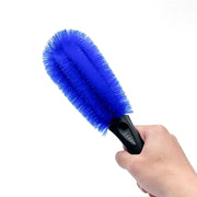 Blue Wheel & Tire Cleaning Brushes - Single or 3-Piece Set