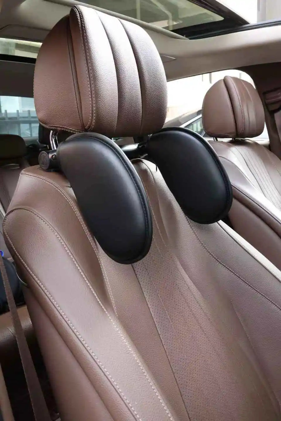 Universal Memory-Foam Car Neck and Headrest Pillow