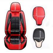 Universal Leather-look Car Seat Cover and Cushion Set