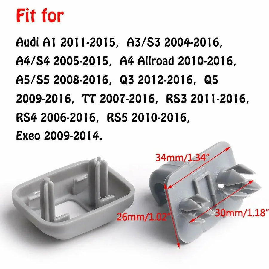 Sun Visor Clip Pair for Select Audi Models – 8U0857562A