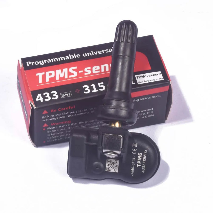 Programmable TPMS Tire Pressure Sensor (433MHz + 315MHz)
