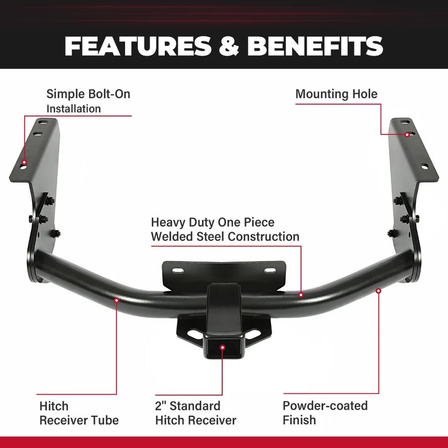 Class 4 2 in Trailer Hitch for 2011–2018 Ram 1500/2019–2024 Classic