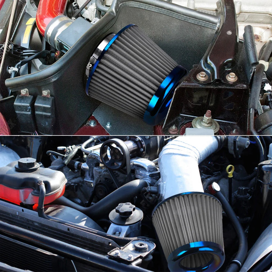 3" 76MM Universal Cold Air Intake Filter