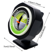 OMP Digital Car Inclinometer, Slope Meter and Compass