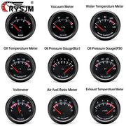 52mm Air/Fuel Ratio, Water Temperature, Oil Temperature and More Automotive Gauge
