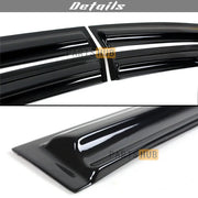 Wavy-Style Window Visors for 2012–2015 Honda Civic Sedan – 4 Pieces