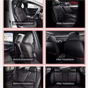 Volkswagen Jetta 5-Seat Faux-Leather Seat Cover Set – 2008–2024