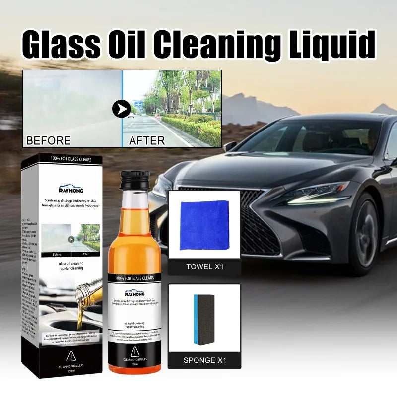 Automotive Glass Oil-Film Remover