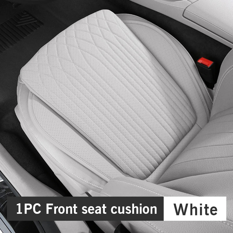 Universal Nappa-Leather Car Seat Cover and Cushion Set