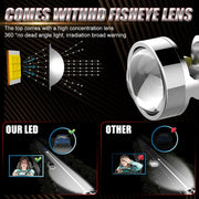 2-Piece LED Projector Headlight Bulb for H4/H7/H11/9005/9006 – 6000K, CANBUS