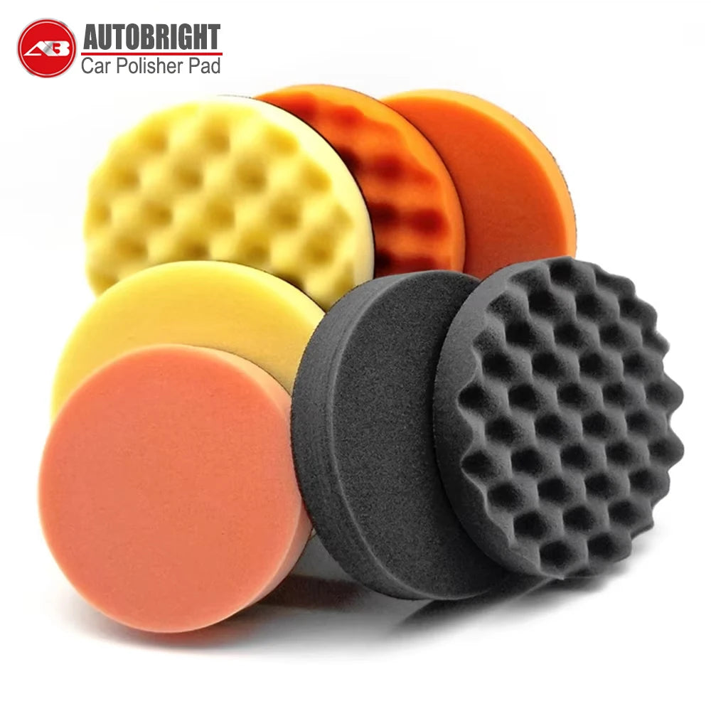 5- or 6-Inch Foam Polishing Pads, 2-Pack
