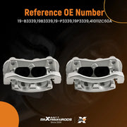 Front Brake Caliper Set for Infiniti QX56/QX80 & Nissan Armada/Titan