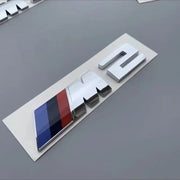 BMW M Performance 3D Fender and Rear Trunk Emblem Badge
