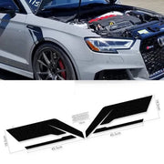 1-Piece Reflective Sport Side Fender Decal Set
