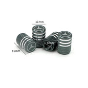 Mercedes-Benz/AMG-Style Aluminum Tire Valve Caps