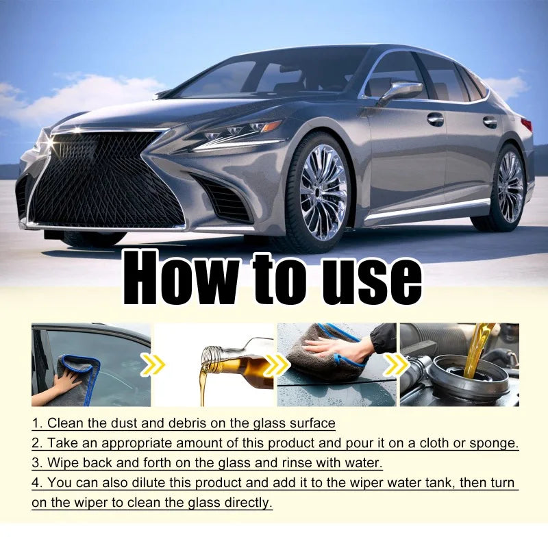 Automotive Glass Oil-Film Remover