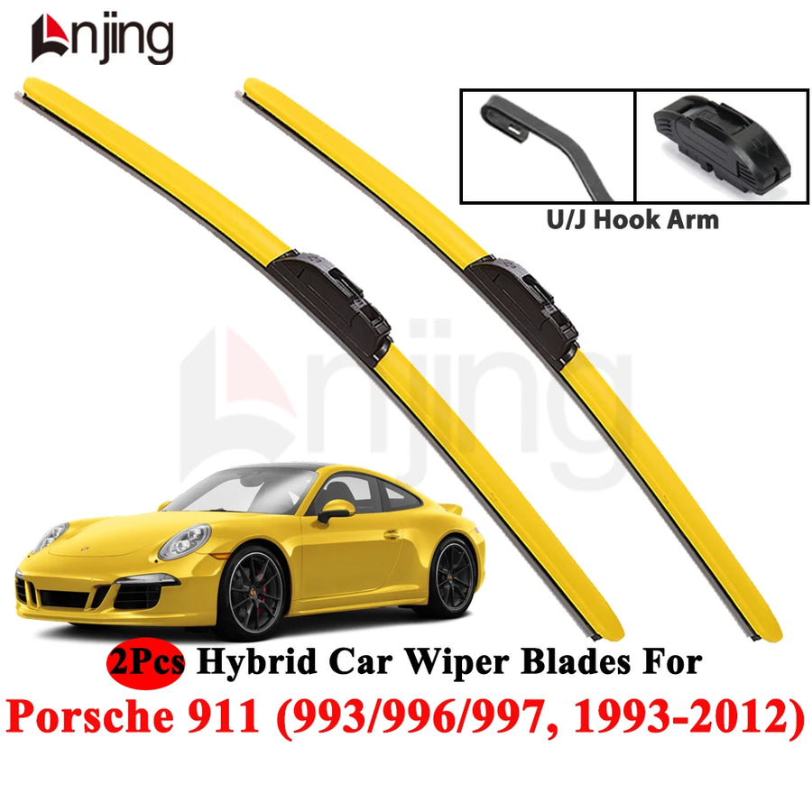 Windshield Wiper Blade Set for Porsche 911 993 996 997 1993-2012